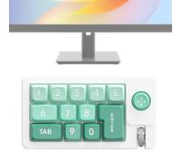 Dewireaey Tastiera Programmabile | Tastiera Meccanica Per Editing | Tastierino Numerico Ergonomico Intercambiabile a Caldo con Joystick per Montaggio Video Grafica Ufficio