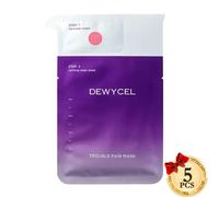 DEWYCEL Trouble Pair Mask 25 ml 5 pezzi 2-step Care Calamine Cream Mask K-Beauty