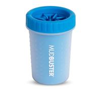 Dexas MudBuster, Pulisci zampe portatile per le zampe dei cani, formato medio, colore blu, 1 pezzo