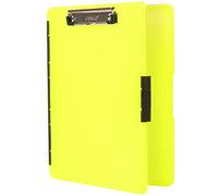 Dexas Slimcase 2 Porta Appunti con Apertura Laterale Neon Yellow
