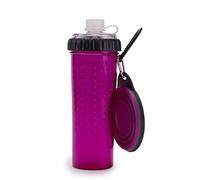 Dexas Snack-DuO con tazza Companion Fucsia