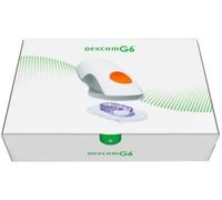Dexcom - Applicatore G6 con sensore di glucosio nel sangue, diabete + buono Becopa, bianco