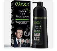 Dexe Nero Tinta Capelli Shampoo Istantaneo Annerimento 400 ML Flacone UK Seller