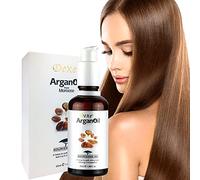 Dexe Olio per capelli di argan - a base di ingredienti biologici puri - un siero per tutti i tipi di capelli e capelli di colore chiaro - leviga e accelera il tempo di asciugatura/50 ml
