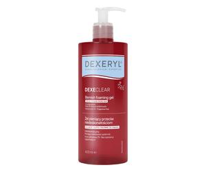Dexeryl Dexeclear Gel schiumogeno contro le imperfezioni per pelle grassa e a tendenza acneica, 400 ml