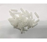 dexierp Cappuccio rotondo della forza di protezione per 4-40 UNC 4-48 UNF M3 1/8 "3mm OD (confezione da 50) Protezione della superficie di mascheratura della vernice Isolamento dalla polvere Alta TEMP