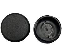 dexierp Tappo con Inserto in plastica per Tubi tondi da 1 5/8 di Pollice (Confezione da 8), Tappo terminale per Tubo, Scorrimento della Sedia