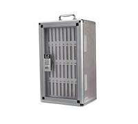 Dexinhdh Armadietto Per Cellulari Per Aule Scolastiche, Armadietto Per La Ricarica Di Telefoni Cellulari Con Serratura A Combinazione E Maniglia, Supporto Per Cellulari Da Parete(36SLOTS)