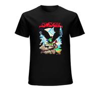DEXINJIULOU Budgie Band Never Turn Back On A Friend Mens T-Shirt Unisex Black Top Tee XXL