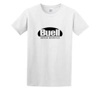 DEXINJIULOU Buell American Motorcycles Mens T-Shirt Unisex White Top Tee M