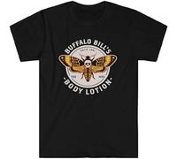 DEXINJIULOU Buffalo Bill's Body Lotion Mens T-Shirt Unisex Black Top Tee M