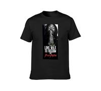 DEXINJIULOU Buju Banton Dj Reggae Long Walk Todom Tour Mens T-Shirt Unisex Black Top Tee XXL