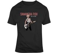 DEXINJIULOU Bulletproof Samantha Fish Kill Or Be Kind Mens T-Shirt Unisex Black Top Tee XXL