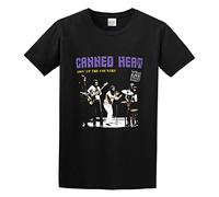 DEXINJIULOU Canned Heat Goin Up The Country Mens T-Shirt Unisex Black Top Tee 3XL