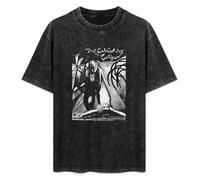 DEXINJIULOU The Cabinet of Dr Caligari Silent Expressionist Horror Poster Mens T-Shirt Unisex Black Top Tee M