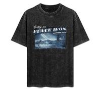 DEXINJIULOU The Callisto Protocol Horror Game Iron Prison Mens T-Shirt Unisex Black Top Tee 3XL