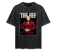 DEXINJIULOU The Hef Robe Ployboy Monsion Pimpin Mens T-Shirt Unisex Black Top Tee 3XL