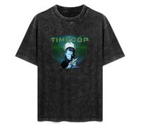 DEXINJIULOU Timecop Jean Claude Van Damme Heart of Lion Fighter Actor Film 90S Movie Mens T-Shirt Unisex Black Top Tee L