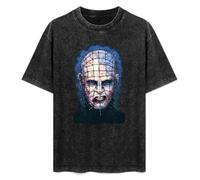 DEXINJIULOU Touched Hellraiser III Mens Hell On Earth Pinhead Mens T-Shirt Unisex Black Top Tee XL