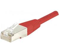 DEXLAN 243570 - Cavo Patch Cat6, RJ45, FTP, Lunghezza 7 m, Colore: Rosso