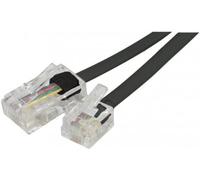 Dexlan 911735 Cavo telefonico da RJ11 a RJ45, 2 m, nero
