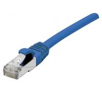 DEXLAN - Cavo Patch antigroviglio Cat6, RJ45, FTP, LSOH, Lunghezza 0,5 m, Colore: Blu
