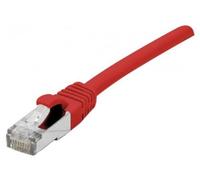 DEXLAN - Cavo Patch antigroviglio Cat6, RJ45, FTP, LSOH, Lunghezza 15 m, Colore: Rosso