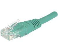 Dexlan - Cavo Patch Cat6, RJ45, UTP, CCA, Lunghezza 1 m, Colore: Verde