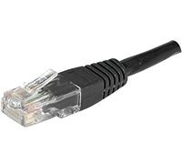 DEXLAN - Cavo Patch Cat6, RJ45, UTP, Lunghezza 2 m, Colore: Nero