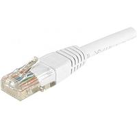 DEXLAN - Cavo Patch Cat6, RJ45, UTP, Lunghezza 20 m, Colore: Bianco