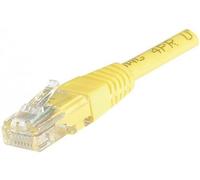 DEXLAN - Cavo Patch CCA, Cat6, RJ45, UTP, Lunghezza 1 m, Colore: Giallo