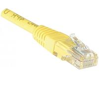 Dexlan - Cavo Patch CCA, Cat6, RJ45, UTP, Lunghezza 10 m, Colore: Giallo