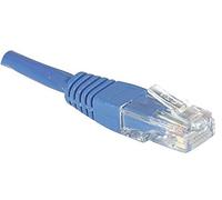 DEXLAN - Cavo Patch CCA, Cat6, RJ45, UTP, Lunghezza 15 m, Colore: Blu