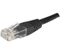 DEXLAN - Cavo Patch CCA Cat6, RJ45, UTP, Lunghezza 2 m, Colore: Nero