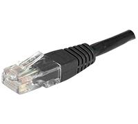 DEXLAN - Cavo Patch CCA, Cat6, RJ45, UTP, Lunghezza 3 m, Colore: Nero