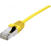 DEXLAN PATCH CAVO CAT. 6A, S/FTP (PIMF), Ultra -down, alogeno senza protezione del naso, giallo, 1,0 m (858709) NEW