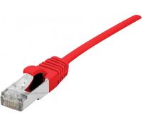 DEXLAN PATCH CAVO CAT. 6A, S/FTP (PIMF), Ultra -down, alogeno senza protezione del naso, rosso, 10,0 m (858734) NEW