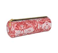 DEXNEL Astuccio scolastico con fenicottero, porta penne con cerniera, elegante e pratico astuccio per matite per ragazzi e ragazze regalo, bianco, Taglia unica, Organizer per borse