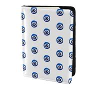 Dexnel Custodia per passaporto con stampa di occhi malvagi, per donne e uomini, custodia per passaporto da viaggio