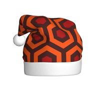 Dexnel Shining Overlook Stampa Inverno Caldo Caps 1 Pezzi Unisex Regali di Natale Adulto Vacanze Decorazione Albero di Natale Cappello di Babbo Natale