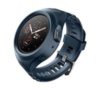 Dexnor Compatibile con Orologio Samsung Active 2 (44MM), Custodia Protettiva di Grado Militare con Cinturino Regolabile iWatch in Silicone Morbido Resistente Agli Urti per Lo Sport - Blu