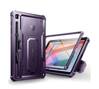 Dexnor Compatibile con Samsung Galaxy Tab S6 Lite Cover [Protezione dello schermo integrata e supporto], Custodia protettiva antiurto durevole di grado militare case - Phantom Purple