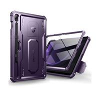 Dexnor Compatibile con Samsung Galaxy Tab S9 FE Cover [Protezione dello schermo integrata e supporto], Custodia protettiva antiurto durevole di grado militare case per Samsung Tab S9 FE - Purple