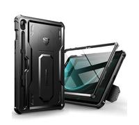 Dexnor Compatibile con Samsung Galaxy Tab S9 FE Cover [Protezione dello schermo integrata e supporto], Custodia protettiva antiurto durevole di grado militare case per Samsung Tab S9 FE - Nero