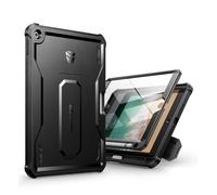 Dexnor Custodia per iPad 9.7" Cover (2017-2018), Heavy Duty Shockproof Full-body Bumper Copertura protettiva con Protezione dello Schermo & Supporto Regolabile & Supporto Matita - Nero