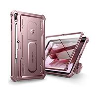 Dexnor Custodia per Tablet S7/8 Plus (2022) - Protezione schermo integrata, cavalletto - Rosa