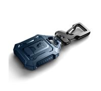Dexnor - Funda protectora completa a prueba de golpes para AirTag, antip rdida, llavero con llavero y mosquet n para llaves y equipaje