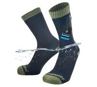 Dexshell Calze THERMLITE Over Ankle Length Nero E Oliva Calze impermeabili