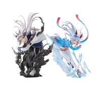 DEXSHUN 2 pezzi Oguri Cappellino Tamamo Cross Anime, Statua Sprint in PVC, modello Anime, Merchdiese Scultura per la casa, regalo da collezione, 20 cm