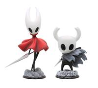 DEXSHUN 2 pezzi Statuine Hollow Silksong Hornet-can Gioco Statuetta Anime Figure Hollow in PVC Modello Ornamenti Desktop per Regalo